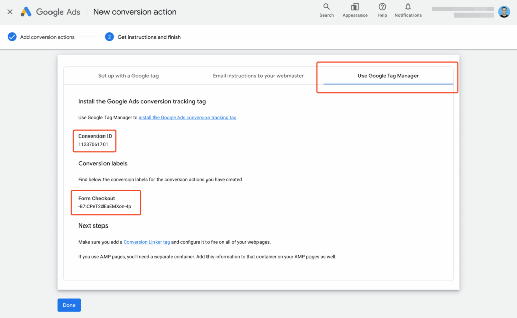 Google ads gtm updated 9