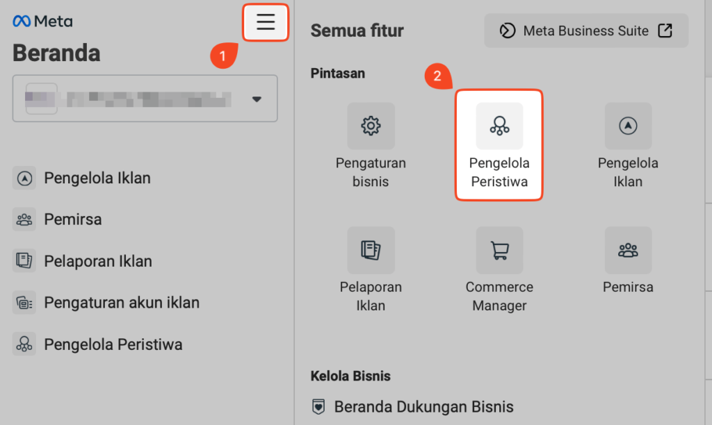 Events Manager 1 Min