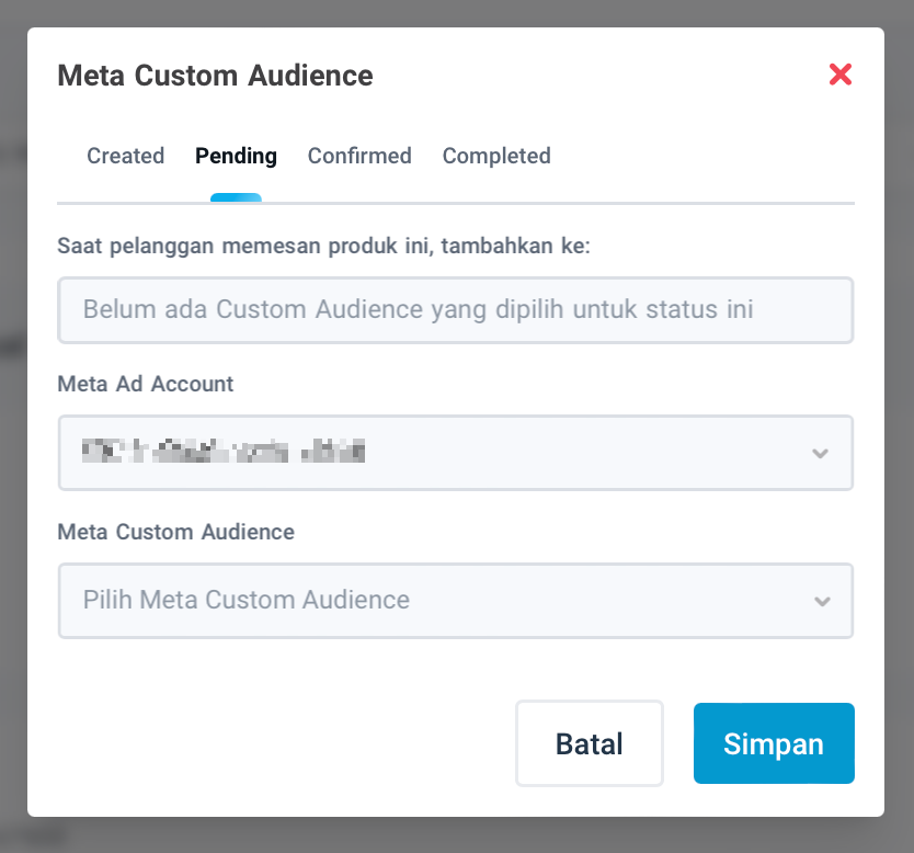Tambah Custom Audience 5