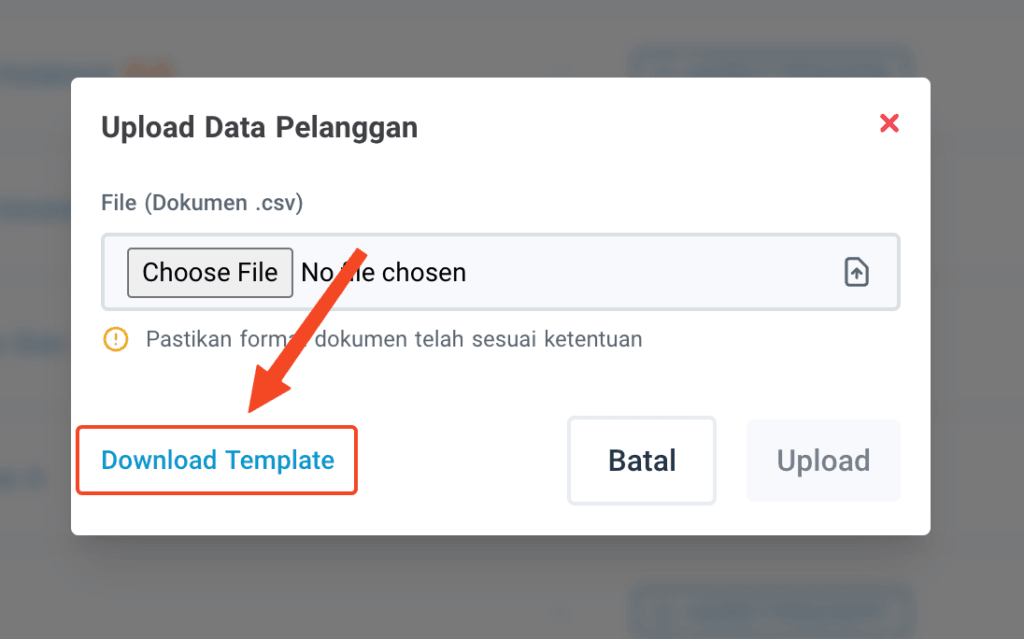 Impor Pelanggan Berdu 3