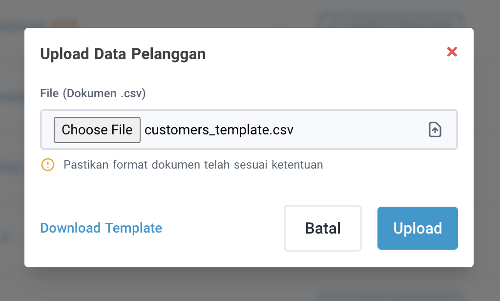 Impor Pelanggan Berdu 6