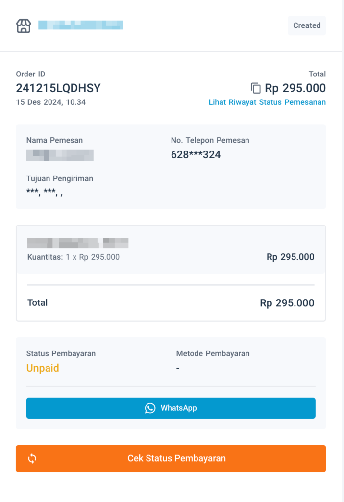 Halaman public order