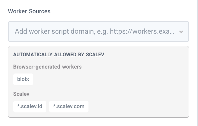 Panel Worker Sources